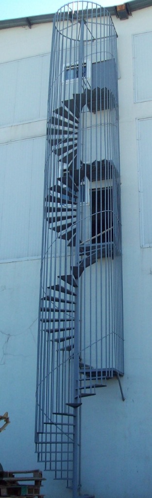Feuertreppe mit Podest
